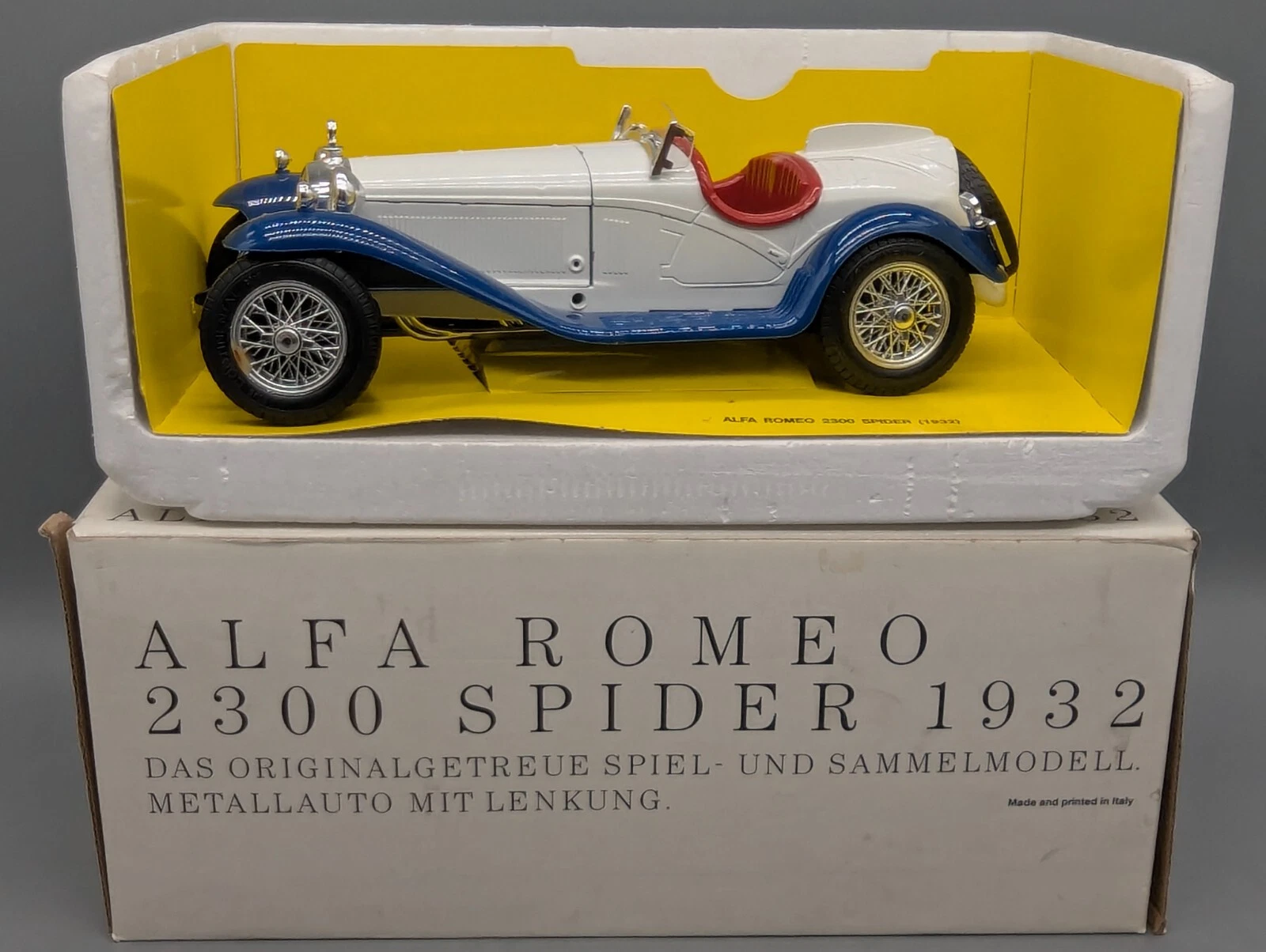 Alfa Romeo 2300 Spider (1932) – Model Car in Original Packaging