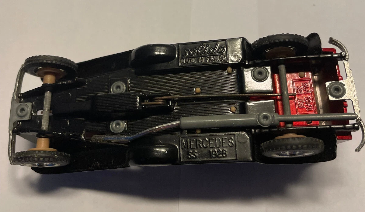 SOLIDO Mercedes SS 1928 red 1:43 model car France