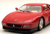 Bburago Ferrari 348 tb sports car 1989 in red from collection 118 No.02