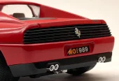 Bburago Ferrari 348 tb sports car 1989 in red from collection 118 No.02