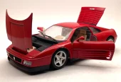 Bburago Ferrari 348 tb sports car 1989 in red from collection 118 No.02